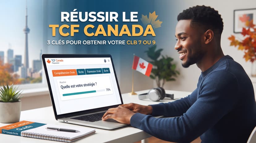 Réussir le TCF Canada 3 clés